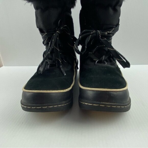 Sorel Tivoli II Boots Suede Faux Fur Winter Snow Boots - Picture 3 of 10